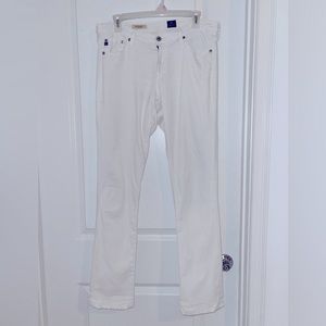 White stretch jeans